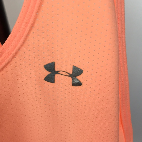 NWT Mesh RacerBack Under Armour Tank workout gym - Picture 2 of 5